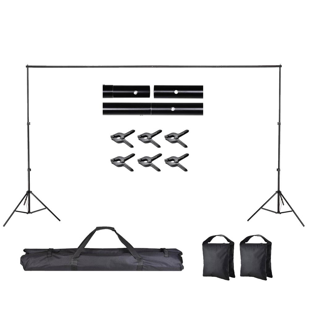 10'Wx7'H Backdrop Stand for Party Newborn Photography, 1ct/pack