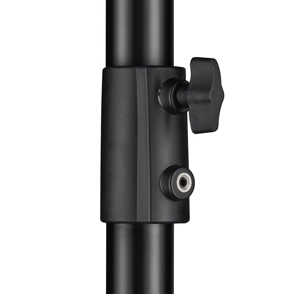 10'Wx9.6'H Backdrop Stand for Party Newborn Photography Black