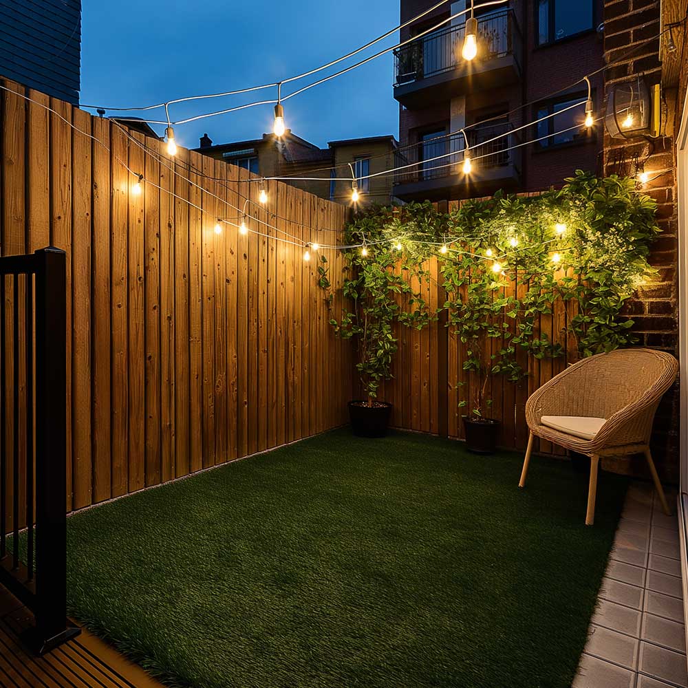 Artificial Grass Turf Faux Grass 3/8" Thick, 33x3ft Green