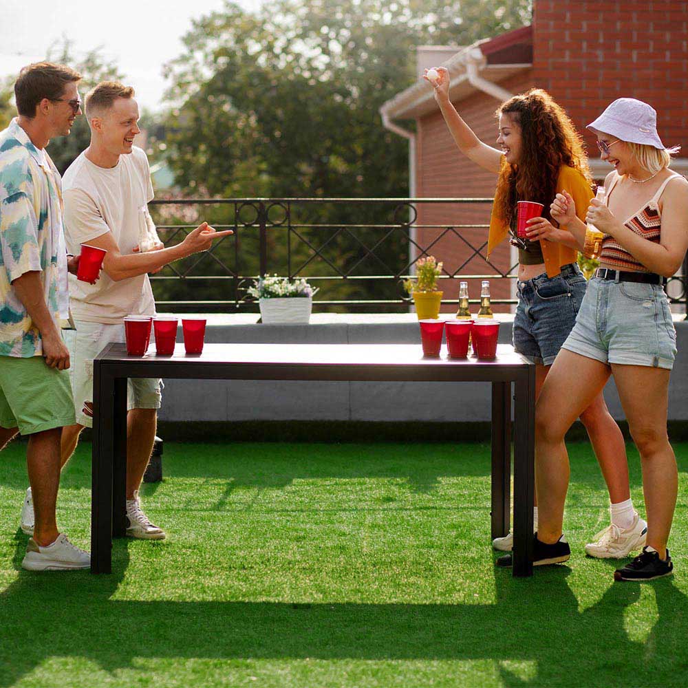 Artificial Grass Turf Faux Grass 3/8" Thick, 65x3ft Green