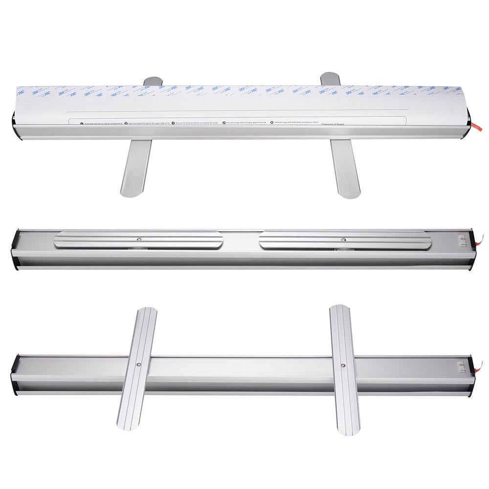 Aluminum Retractable Banner Stand with Legs 40x79