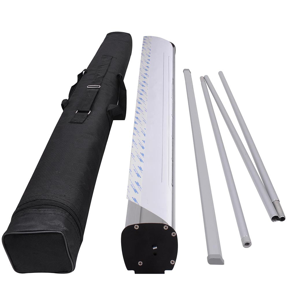 Aluminum Retractable Banner Stand with Legs 40x79