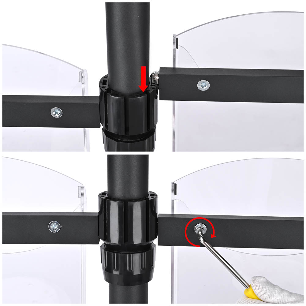 WinSpin Acrylic Brochure Holders for Prize Wheels