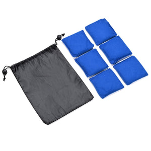 Bean Toss Bags Set(6) Toss Game Accessories Blue