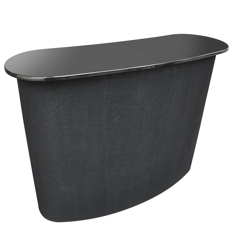 Pop Up Counter Display Podium Table with Inner Shelves