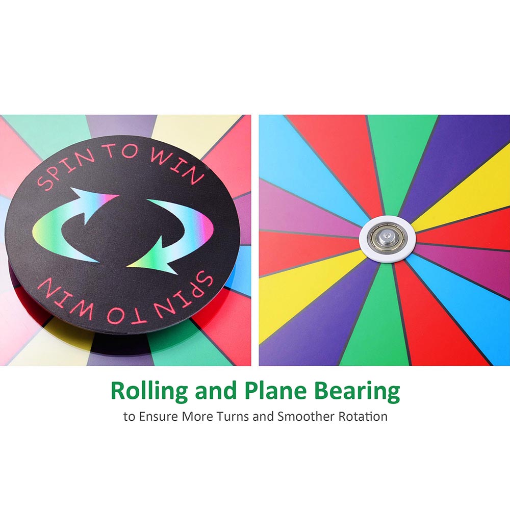 Custom Spin Wheel Tabletop 12in. 1ct/pk White