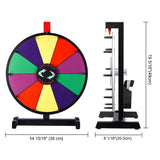 Classic Spin Wheel Tabletop 15in. 14-Slot Tabletop