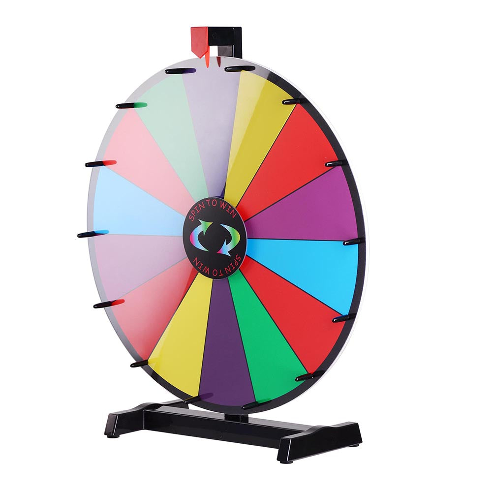 Classic Spin Wheel Tabletop 24in. 14-Slot Tabletop