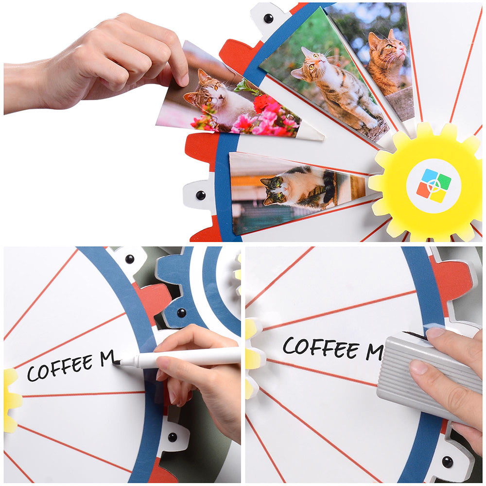 Gears Set Spin Wheel Tabletop