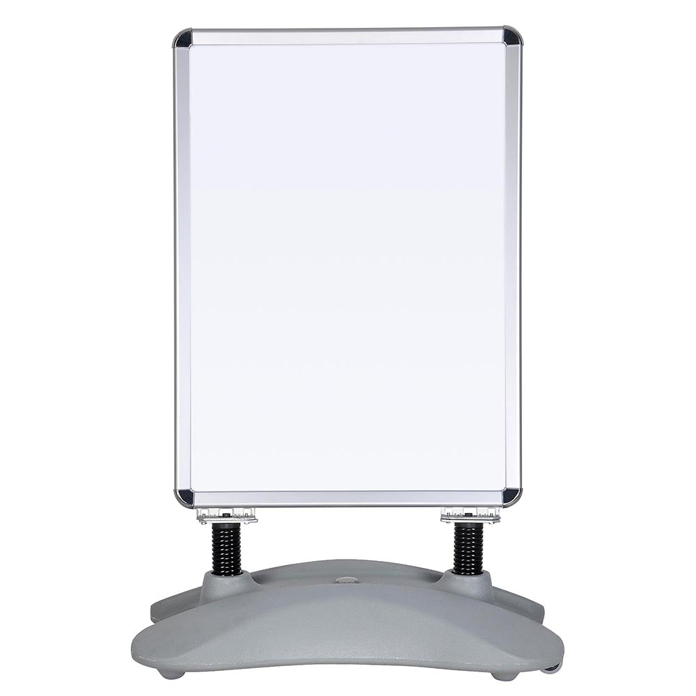 Outdoor Sign Board Wheeled Base with Handle Snap Open