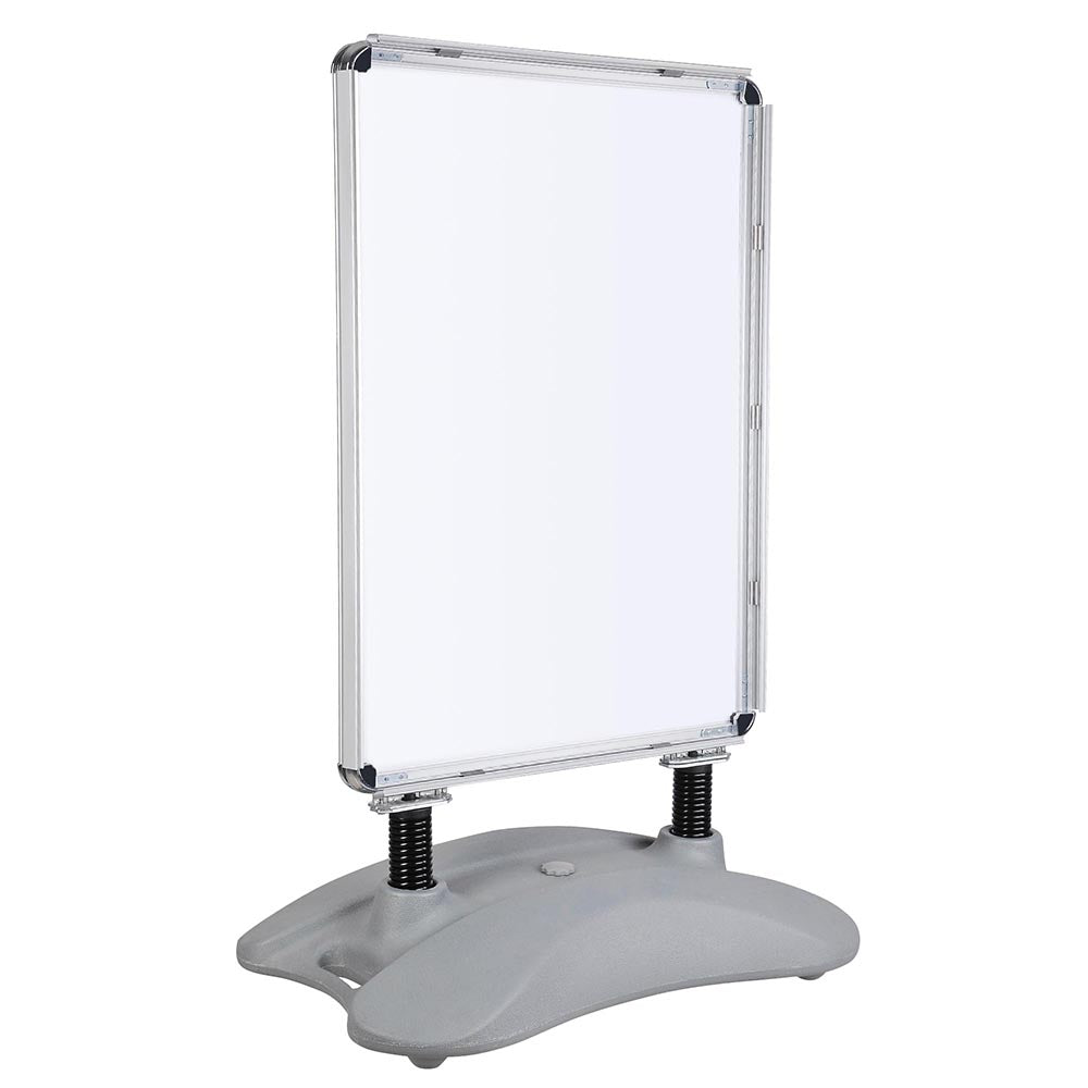 Outdoor Sign Board Wheeled Base with Handle Snap Open