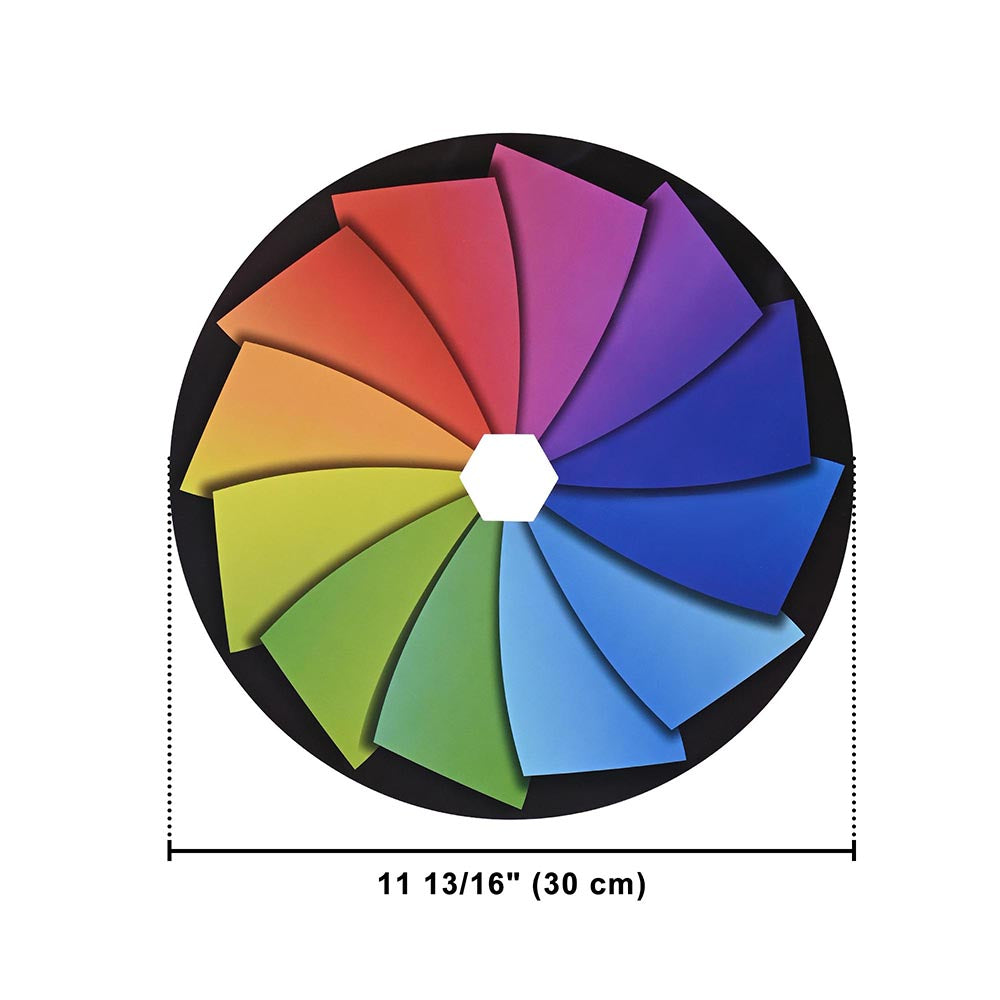 Prize Wheel (4x)Templates 12in. for Event Gathering