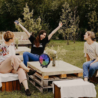 Classic Spin Wheel Stand-up & Tabletop 10in. 10-Slot