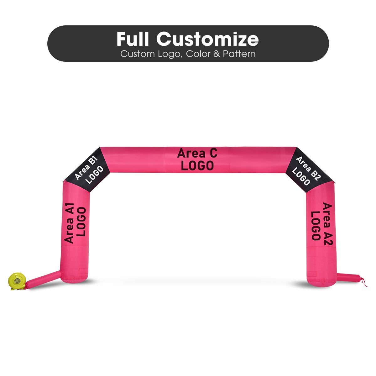 13-30ft Custom Inflatable Archways: Custom Logo, Color & Graphics