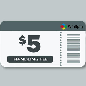 Handling Fee for Custom Prize Spin Wheel, 12in