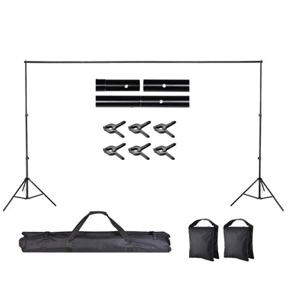 10'Wx7'H Backdrop Stand for Party Newborn Photography, 1ct/pack