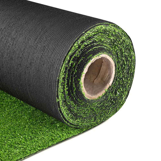 Artificial Grass Turf Faux Grass 3/8" Thick, 32.8x3.2ft Green