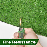 Artificial Grass Turf Faux Grass 3/8" Thick, 65.6x5ft