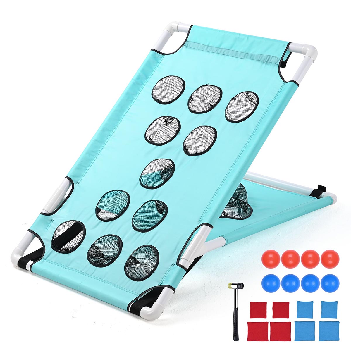2 in 1 Bean Bag Toss Game Board Cornhole Sets