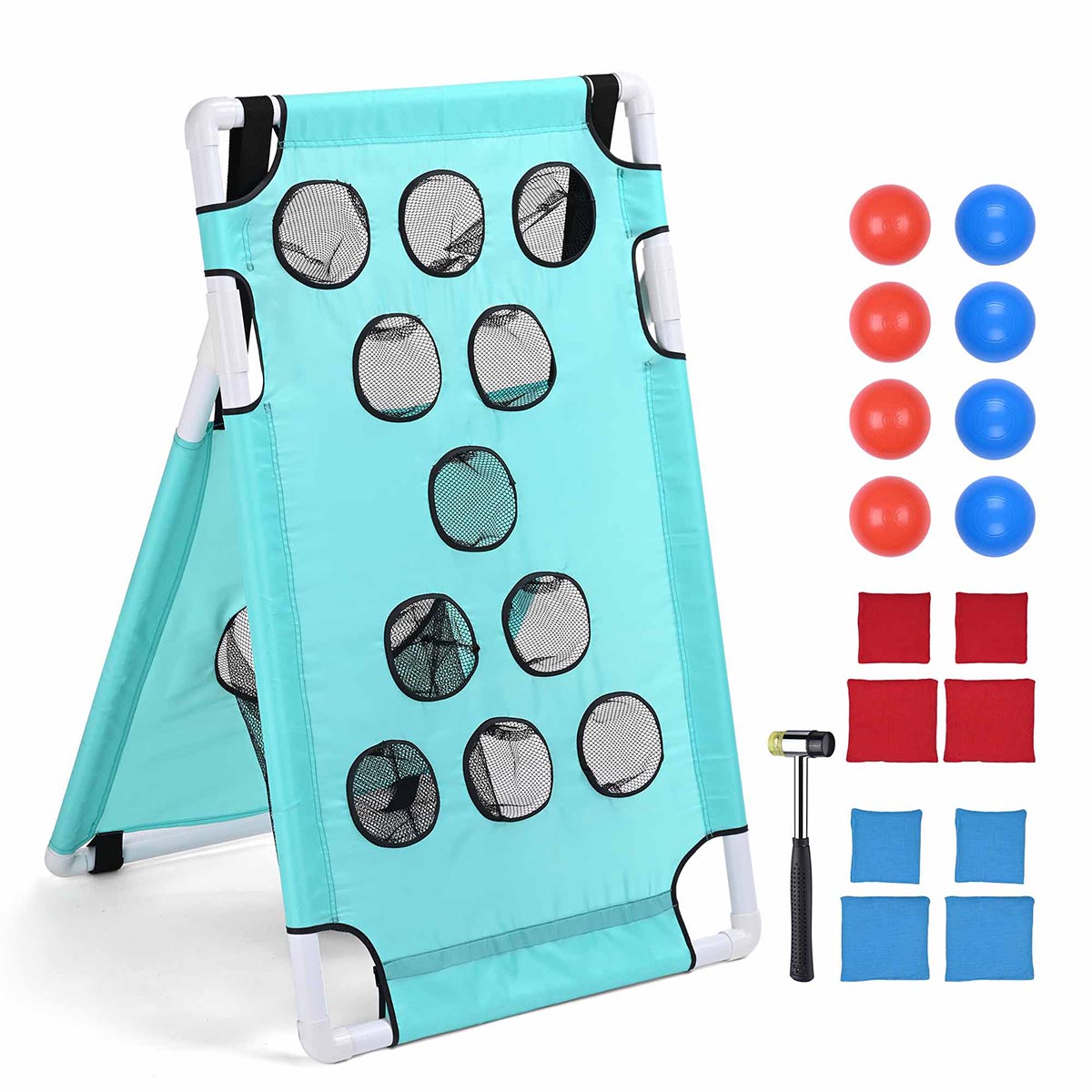 2 in 1 Bean Bag Toss Game Board Cornhole Sets