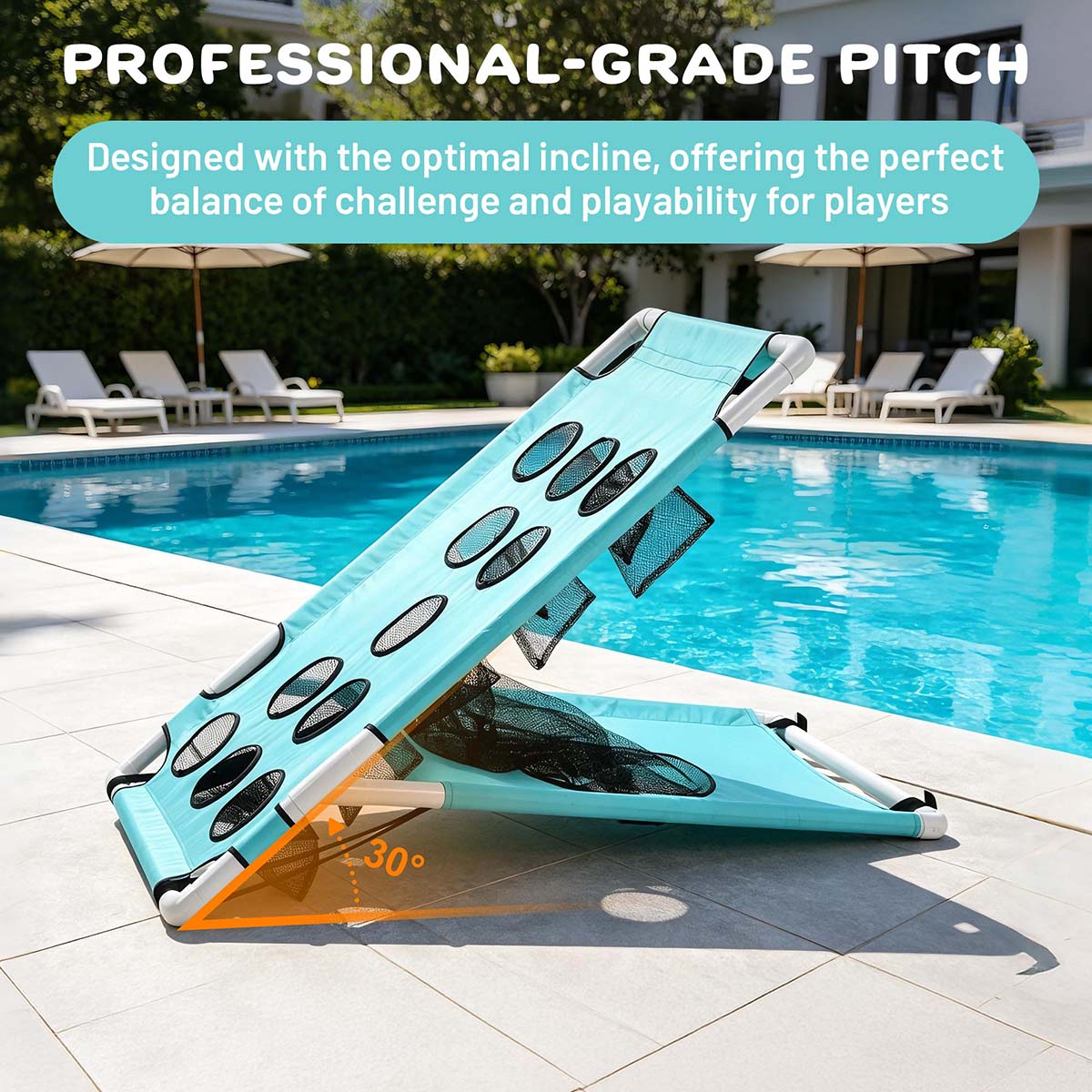 2 in 1 Bean Bag Toss Game Board Cornhole Sets