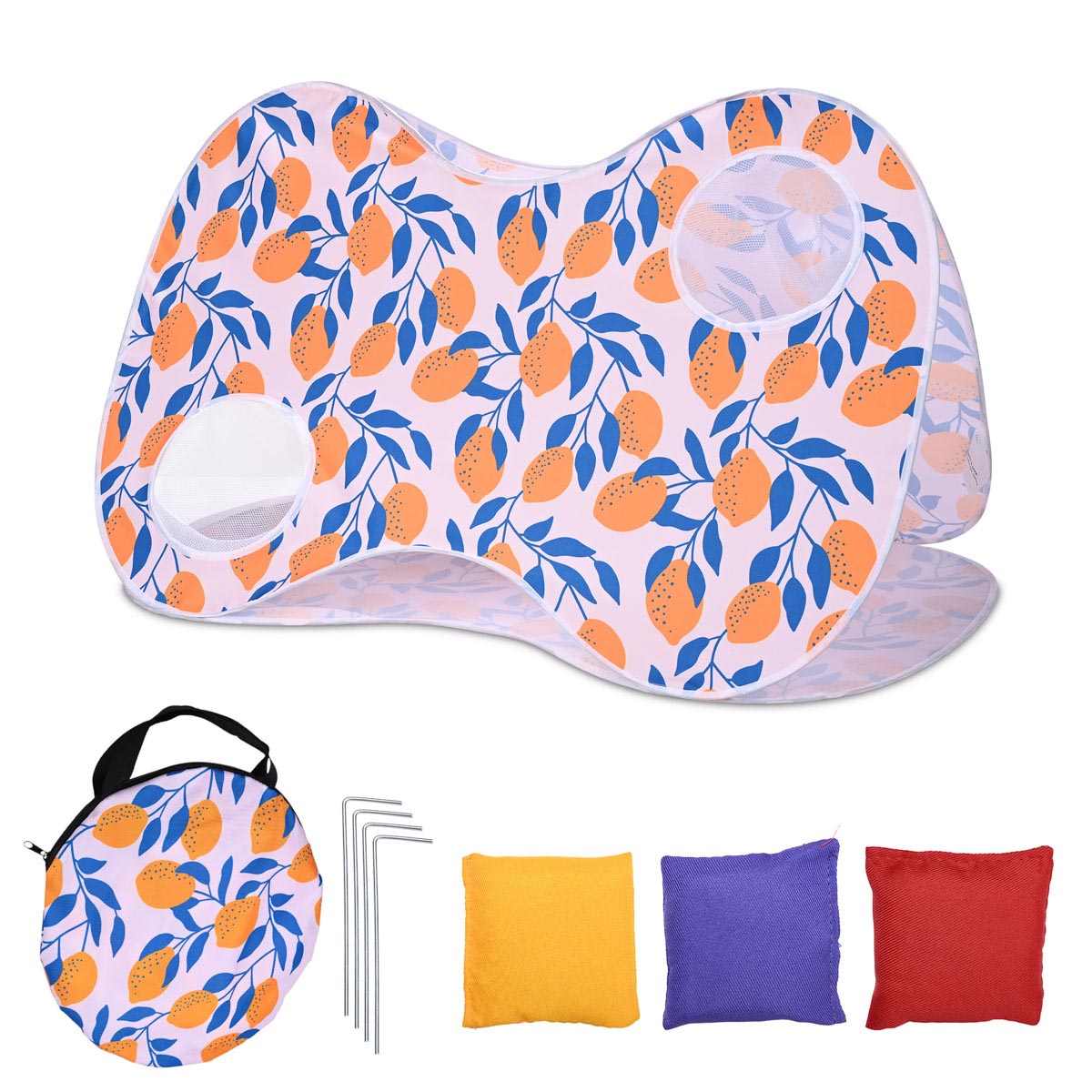 Popup Fabric Bean Bag Toss Game Board(2-Hole) Billboard