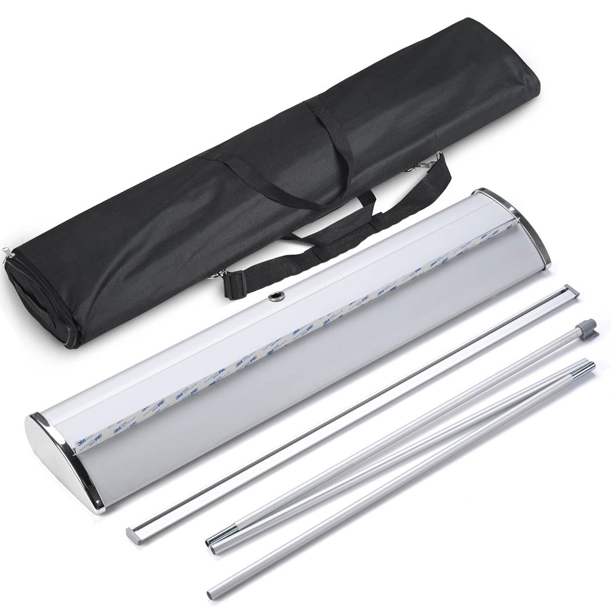 Aluminum Retractable Banner Stand 33"x79" - 5ct.