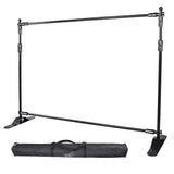 8'Wx8'H Heavy Duty Backdrop Stand for Party Decor Newborn Photo