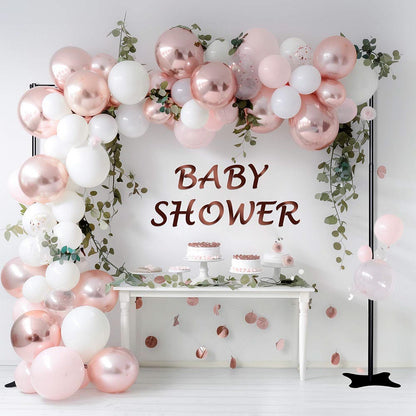 10'Wx10'H Backdrop Stand for Party Decor Newborn Photo Black