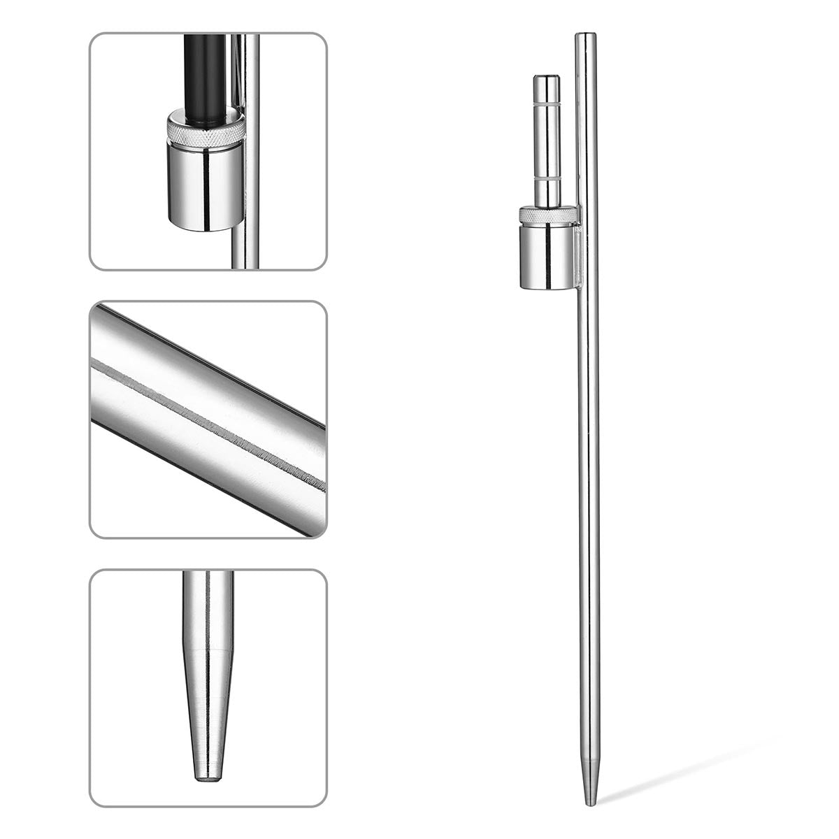 10ct. Feather Flag Pole Set - Height, Base Optional