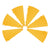 Yellow Plates 6ct/pk