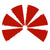 Red Plates 6ct/pk