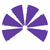 Purple Plates 6ct/pk