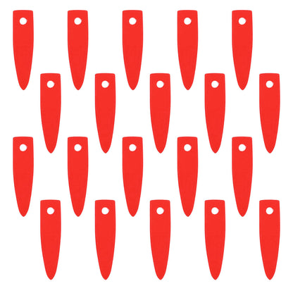 Spin Wheel Replacement Parts Red Points 20ct/pk, Wedge Pointers