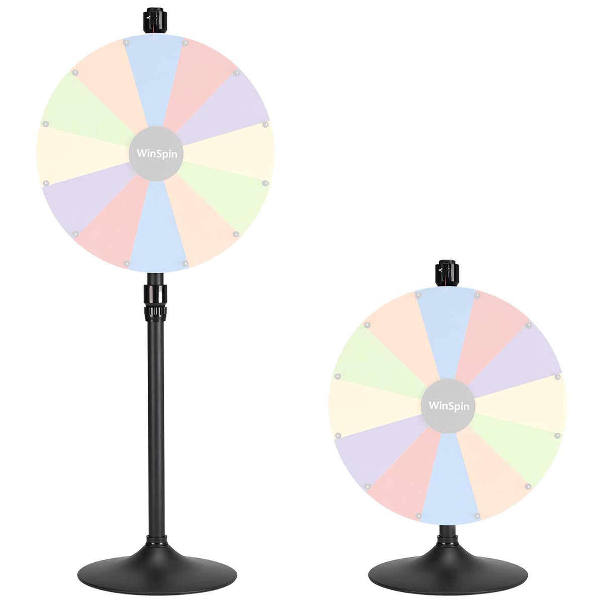 Prize Wheel 2in1 Floor & Tabletop Stand Replacement Black