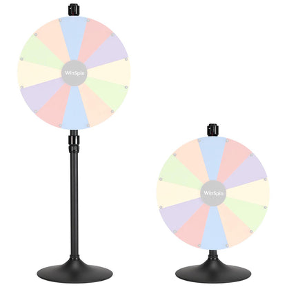 Prize Wheel 2in1 Floor & Tabletop Stand Replacement Black
