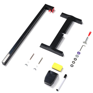 Prize Wheel Tabletop Stand - H-Shape Black