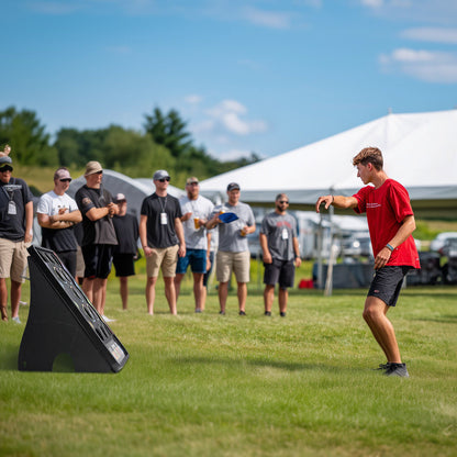 Bean Bag Toss Game Board(11-Hole) Foldable 43"x25"