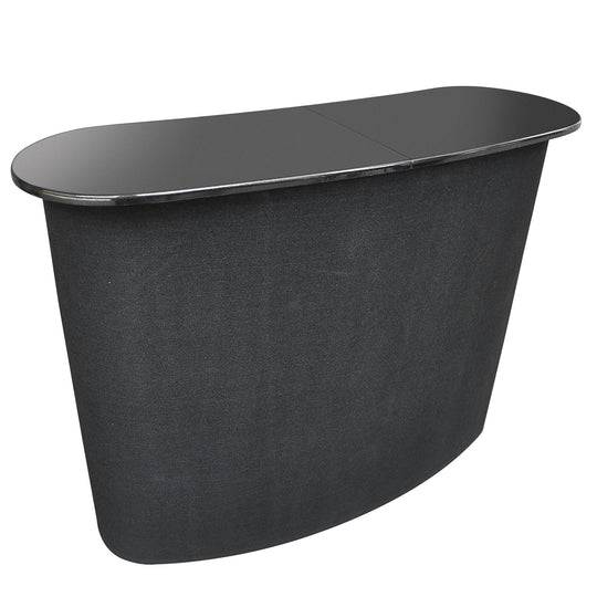 Pop Up Counter Display Podium Table with Inner Shelves