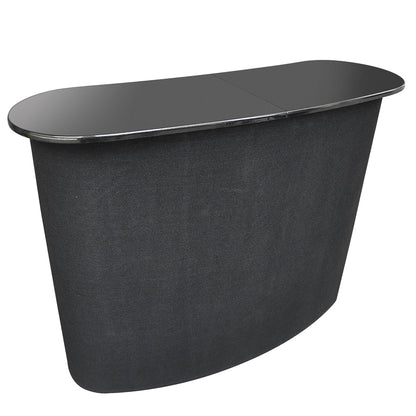 Pop Up Counter Display Podium Table with Inner Shelves