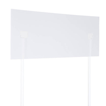 Portable Promotional Counter Checkout Stand with Inner Shelves