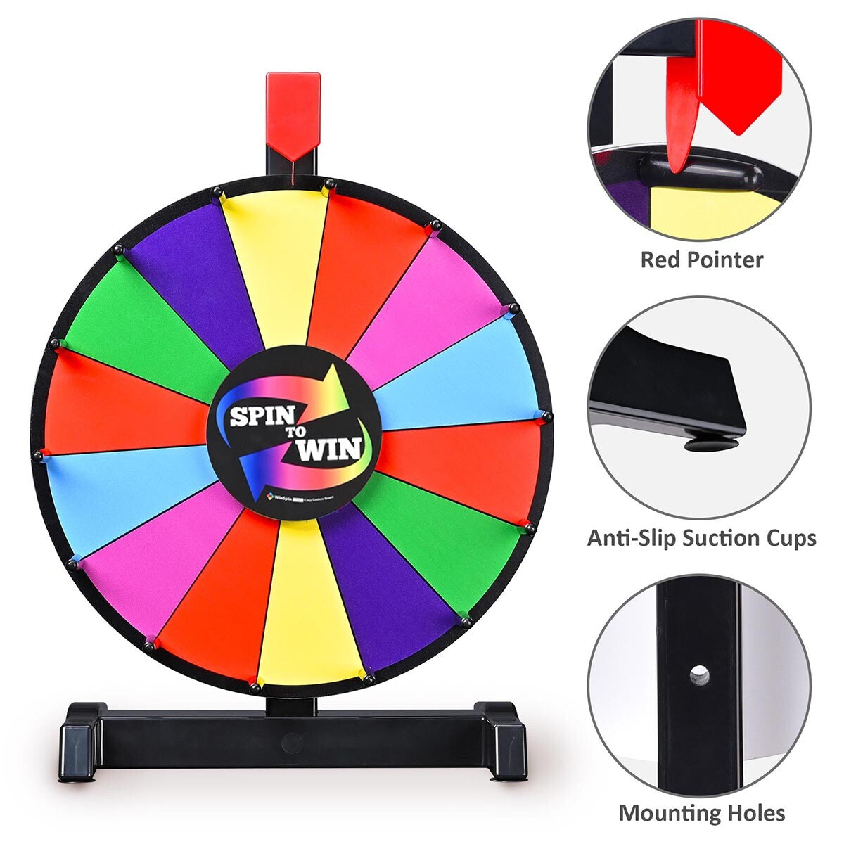 Classic Spin Wheel Tabletop 12in. 14-Slot