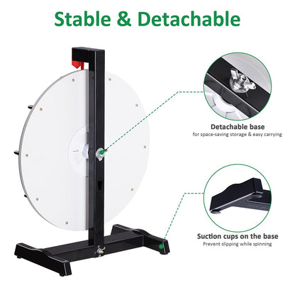 Classic Spin Wheel Tabletop 15in. 14-Slot Tabletop