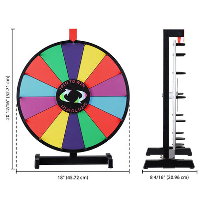 Classic Spin Wheel Tabletop 18in. 14-Slot