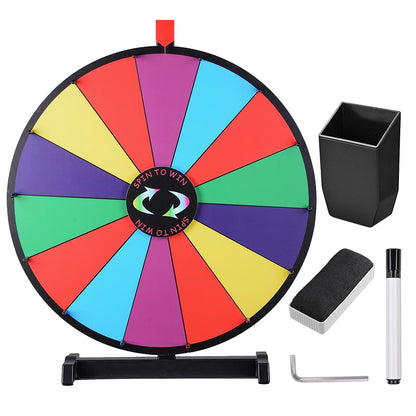 Classic Spin Wheel Tabletop 24in. 14-Slot Tabletop