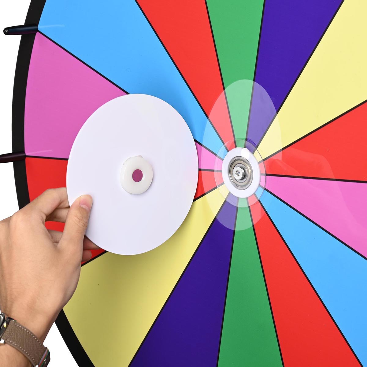 Classic Spin Wheel Tabletop 24in. 14-Slot Tabletop