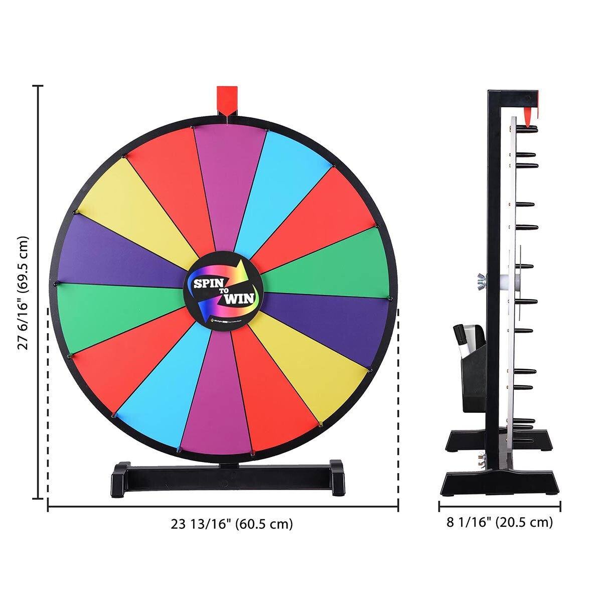 Classic Spin Wheel Tabletop 24in. 14-Slot Tabletop