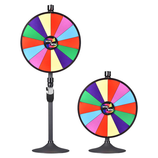 Classic Spin Wheel Tabletop Floor Stand 24" 14-slots