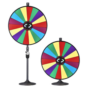 Classic Spin Wheel Tabletop Floor Stand 36" 18-slots