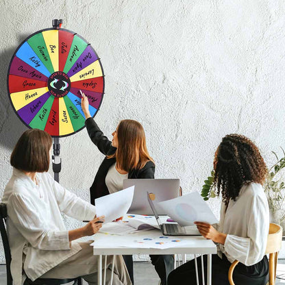 Classic Spin Wheel Tabletop Floor Stand 36" 18-slots